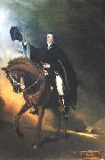Sir Thomas Lawrence The Duke of Wellington mounted on Copenhagen as of Waterloo oil painting artist
